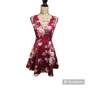 Altar'd State Flower Print Dress Size S